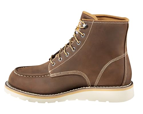 Carhartt Women's 6 Inch Waterproof Wedge Steel Toe BootConstruction Boot
