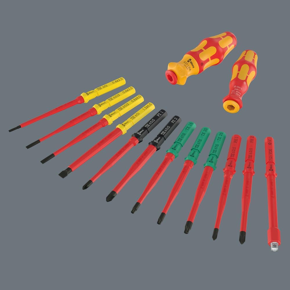 Wera Kraftform Kompakt VDE 24 Allrounder Set 1, 25 Pieces - 05006632001
