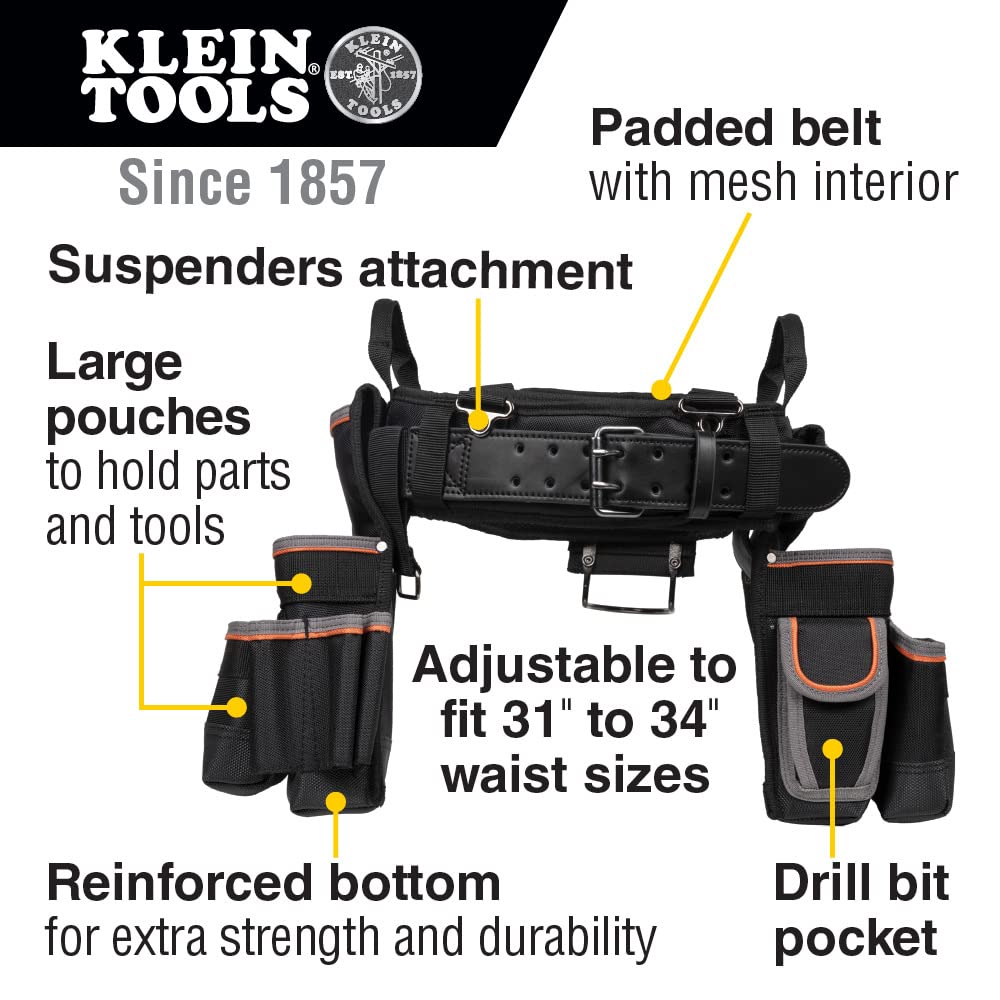 Tradesman Pro™ Electricians Tool Belt, XL Klein Tools 55429