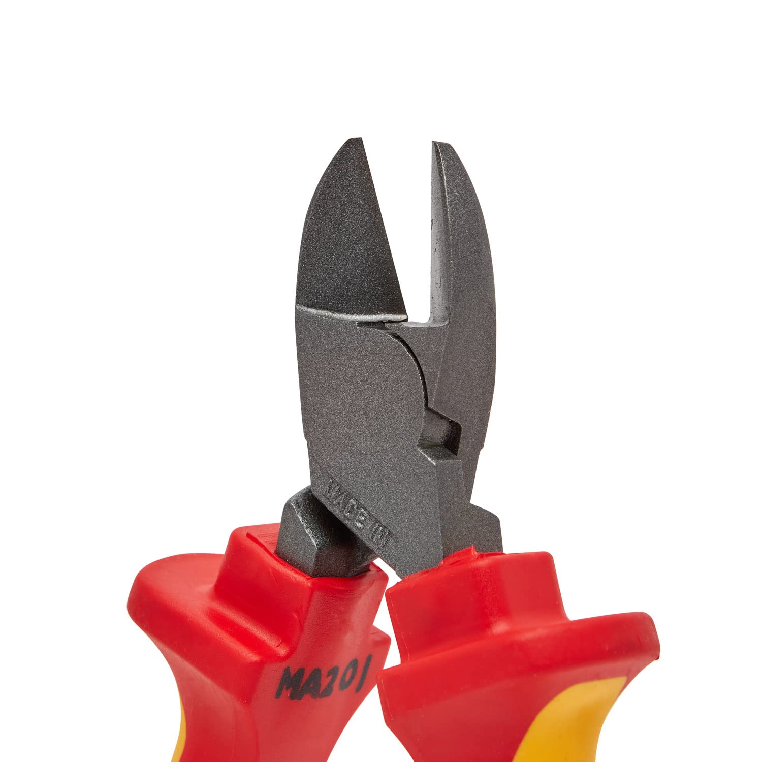 C.K Redline 2025 Edition VDE Cable Cutter & Stripper 160mm, German Made Electrical Insulated Wire Side Cutters, Lanyard Ready Heavy Duty Electrician Croppers, Electricians Snips, CK Tools T39073A 160