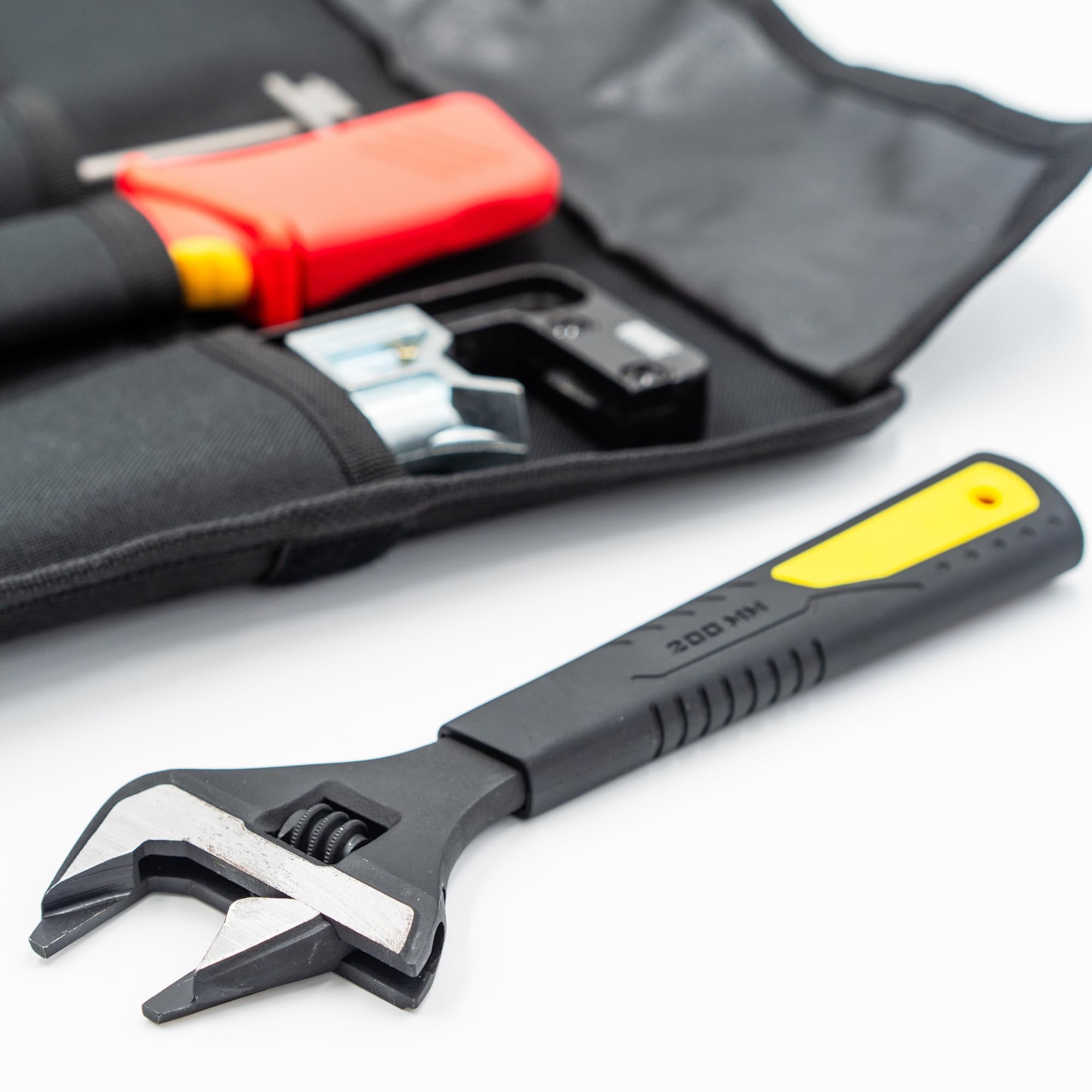 C.K Tools Complete SWA Termination Kit for Professional Electricians - Includes Armourslice Evo Armoured Cable Stripper, VDE Sheath Knife, Slim Jaw Wrench, Gland Wrench in Handy Tool Roll, CK T5992