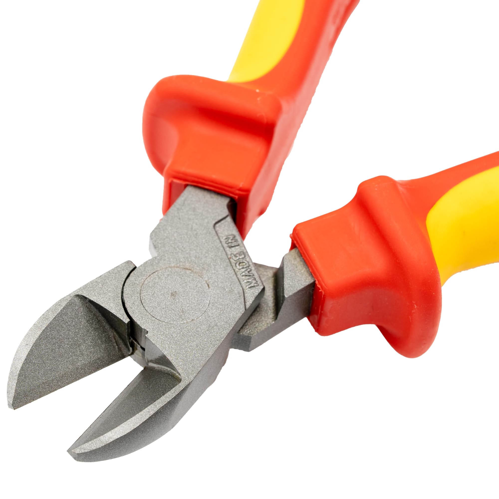 C.K Redline 2025 Edition VDE Cable Cutter & Stripper 160mm, German Made Electrical Insulated Wire Side Cutters, Lanyard Ready Heavy Duty Electrician Croppers, Electricians Snips, CK Tools T39073A 160