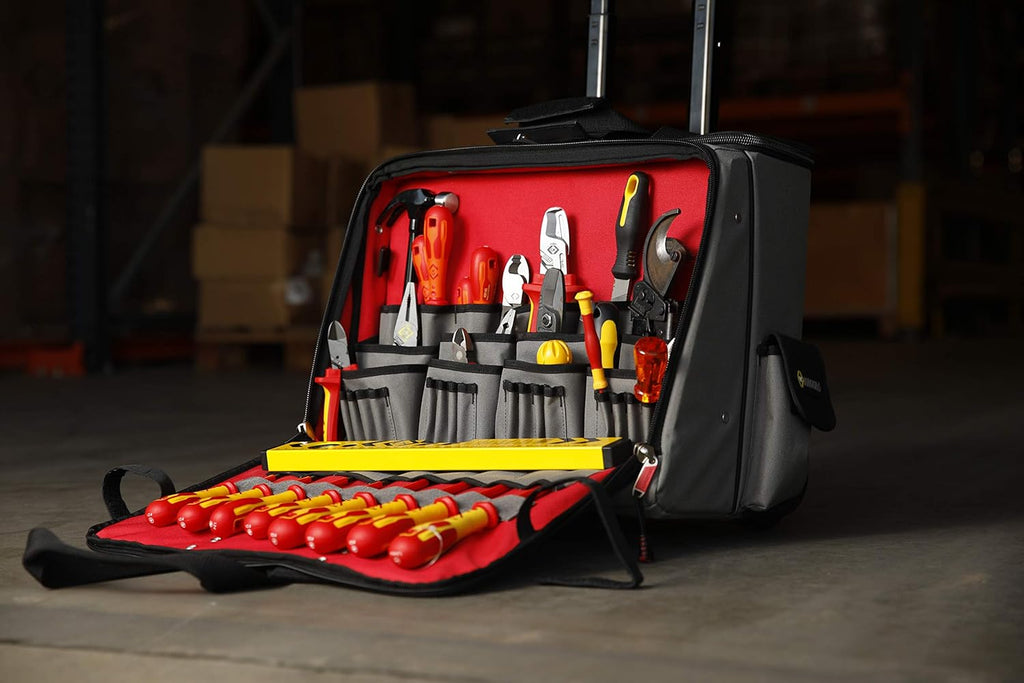 C.K Magma MA2652 Technician's PRO Wheeled Case, Red