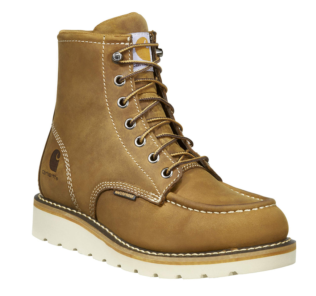 Carhartt Women's 6 Inch Waterproof Wedge Steel Toe BootConstruction Boot