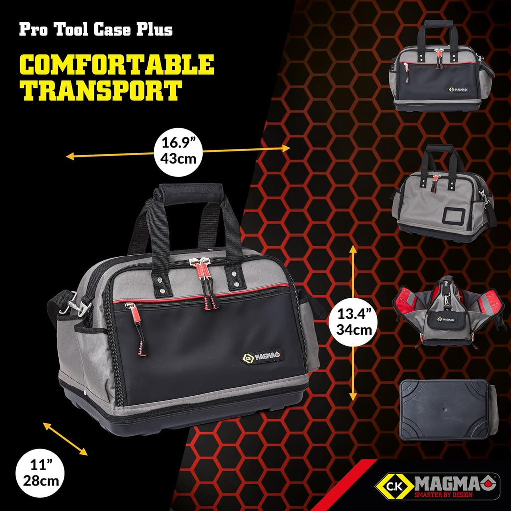 C.K MA2640 Pro Tool Case Plus,Red