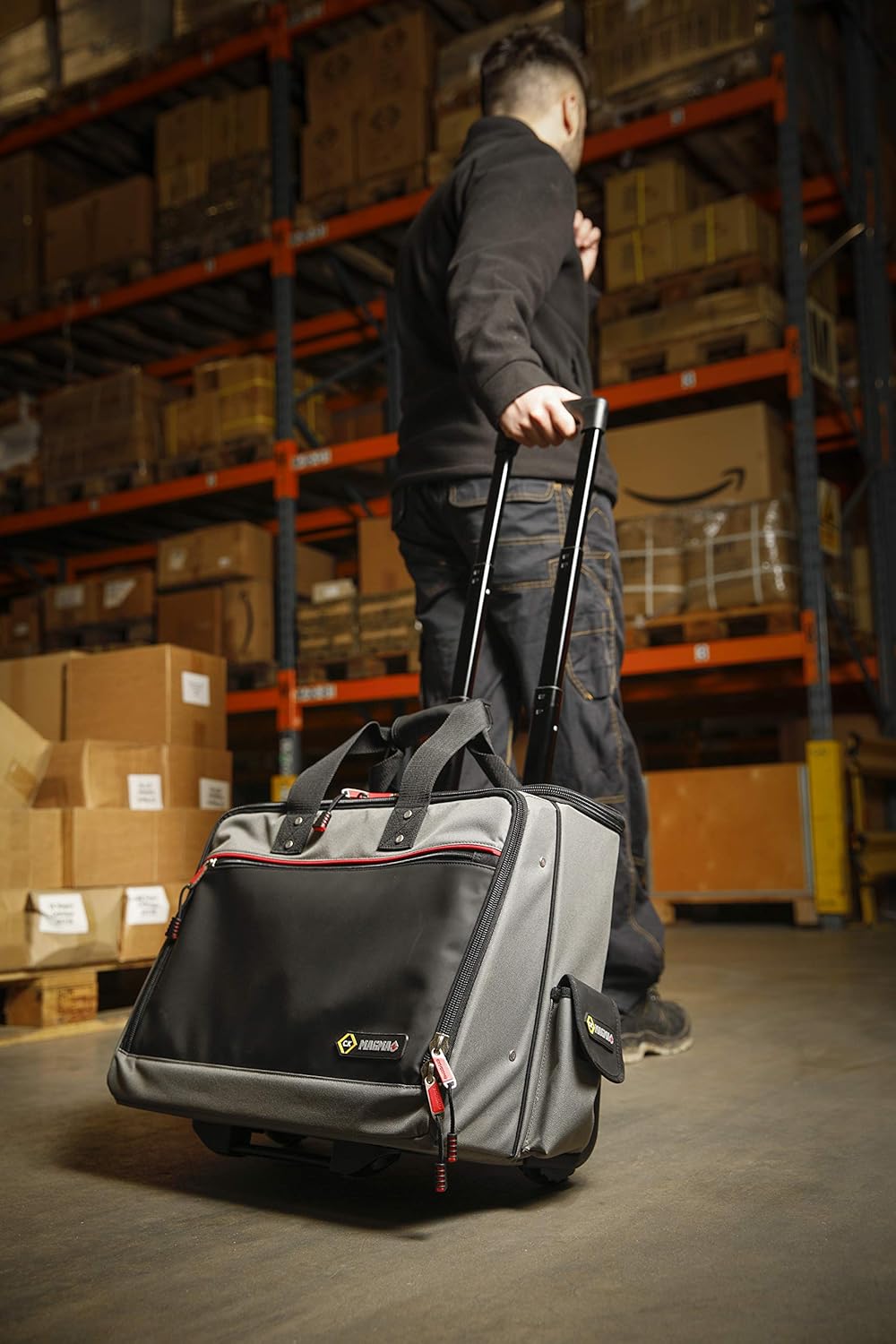 C.K Magma MA2652 Technician's PRO Wheeled Case, Red