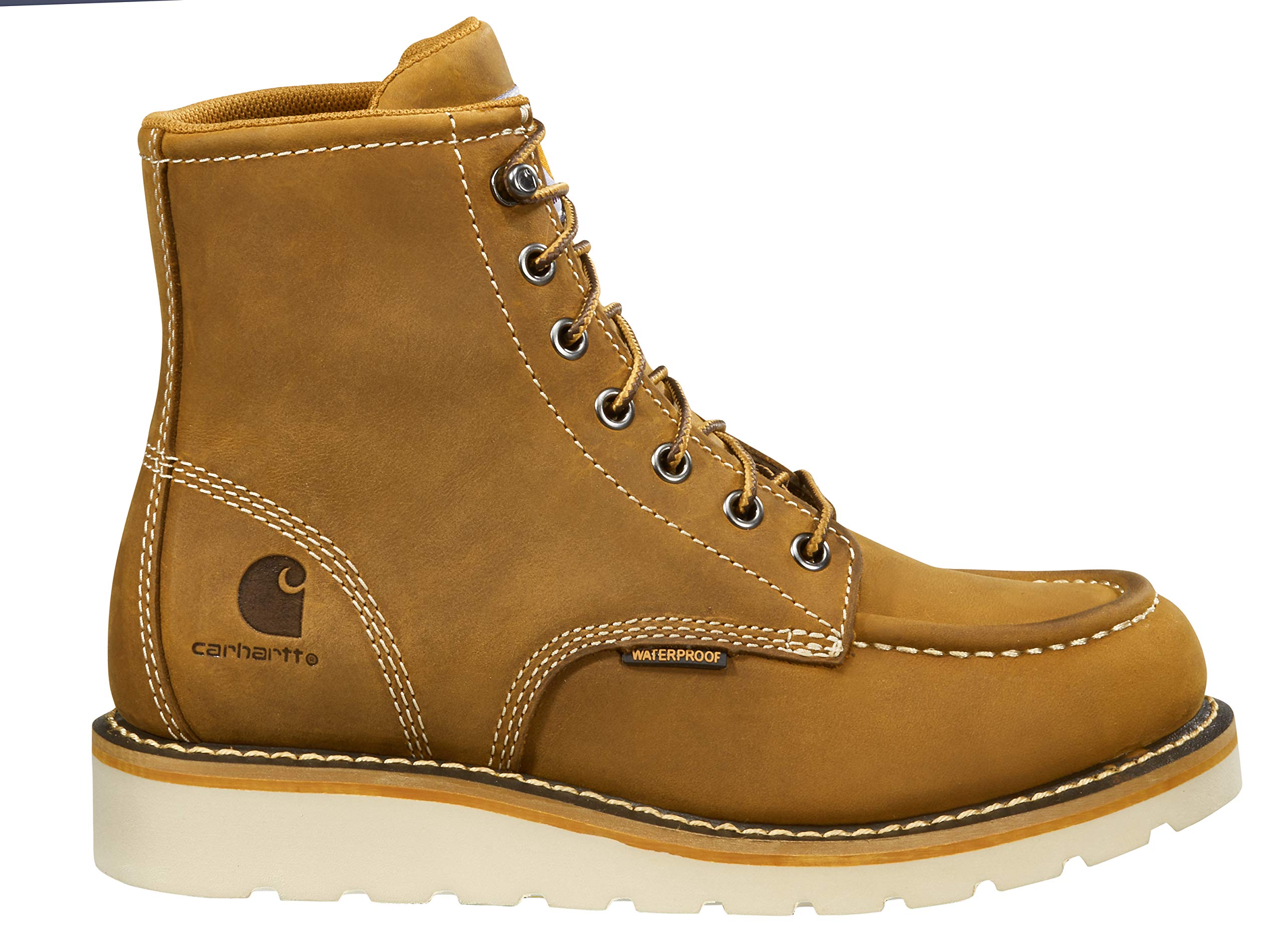 Carhartt Women's 6 Inch Waterproof Wedge Steel Toe BootConstruction Boot