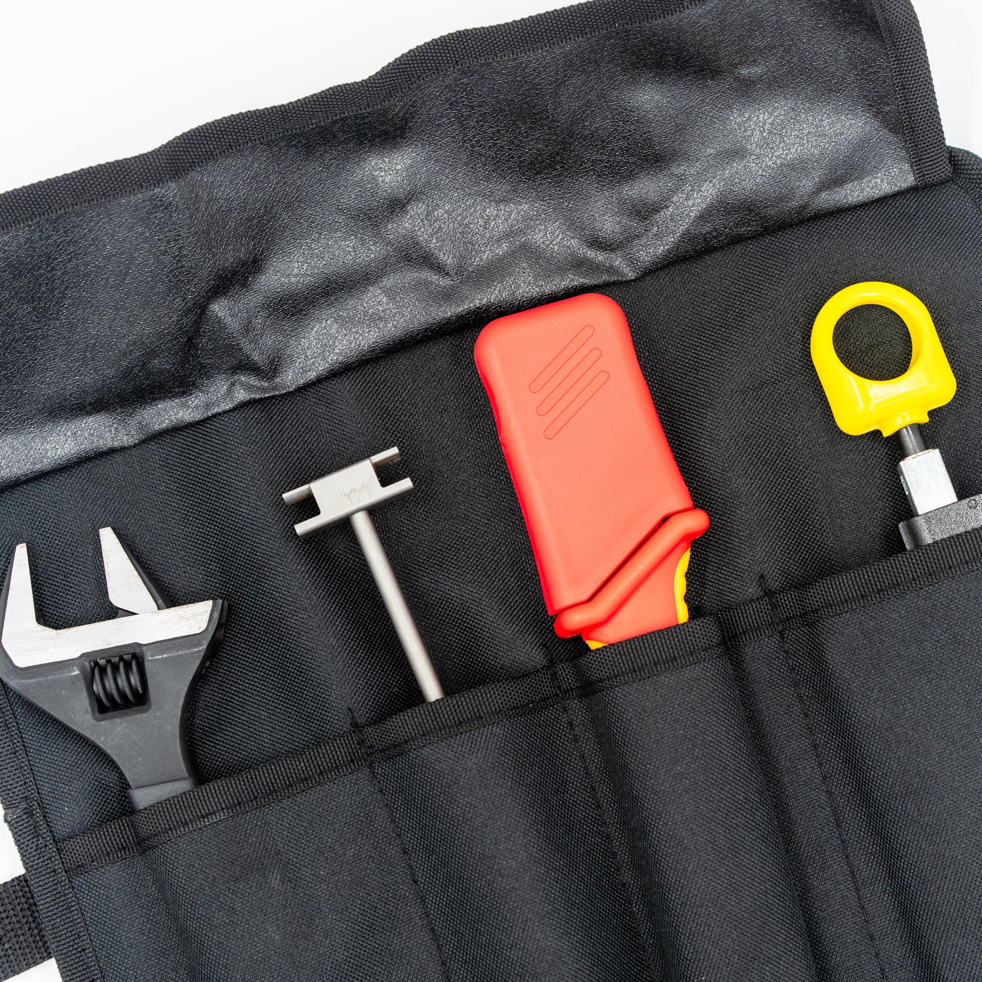 C.K Tools Complete SWA Termination Kit for Professional Electricians - Includes Armourslice Evo Armoured Cable Stripper, VDE Sheath Knife, Slim Jaw Wrench, Gland Wrench in Handy Tool Roll, CK T5992