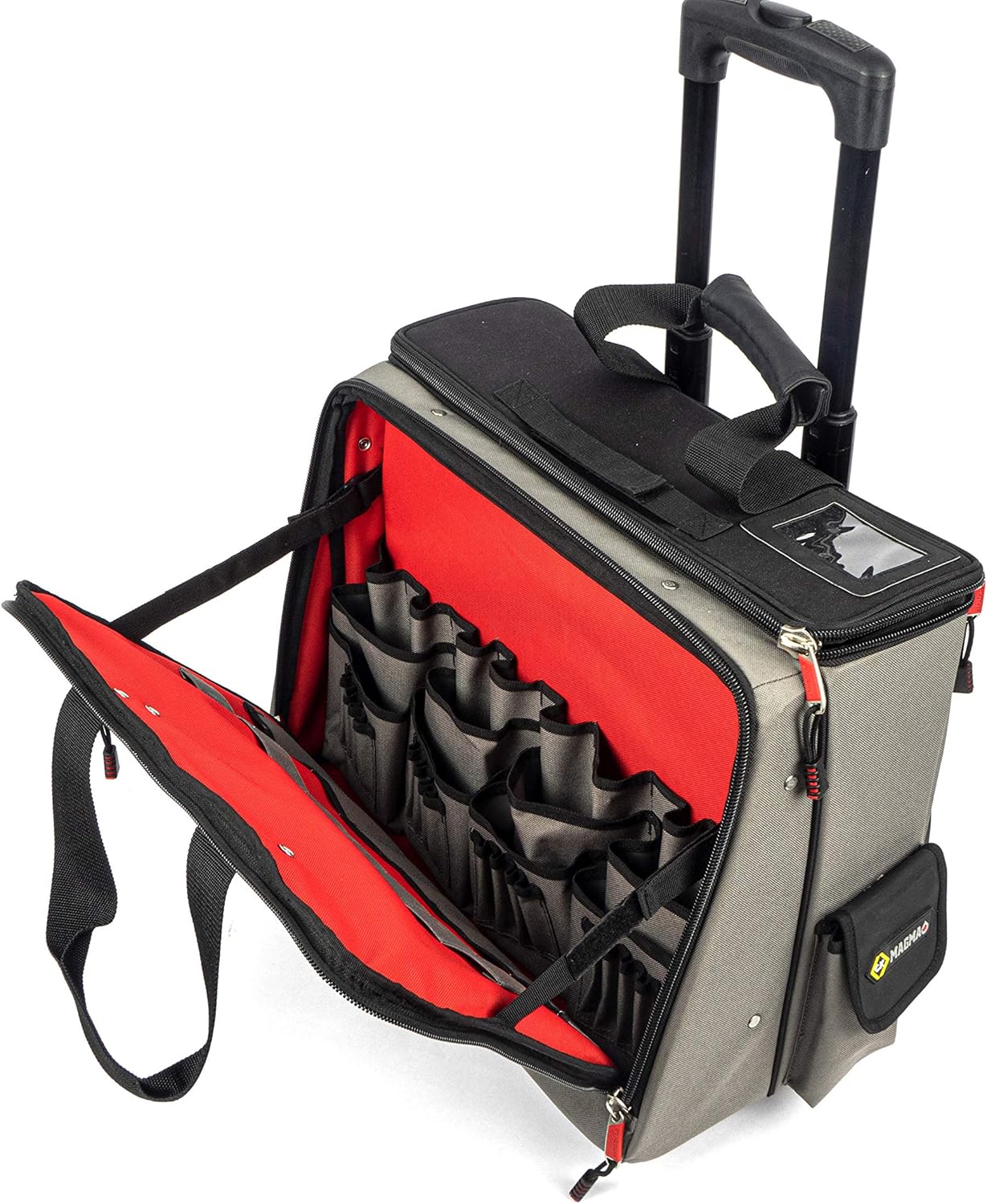 C.K Magma MA2652 Technician's PRO Wheeled Case, Red